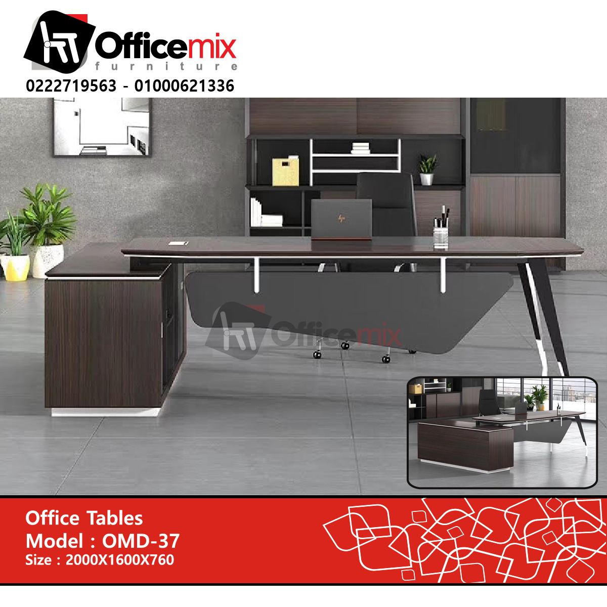 office mix Manager Desk OMD-37